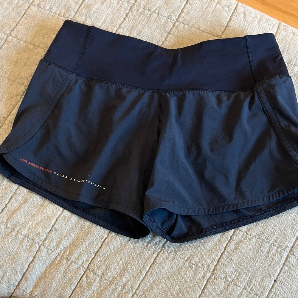 Lululemon Athletica Navy Athletic Shorts